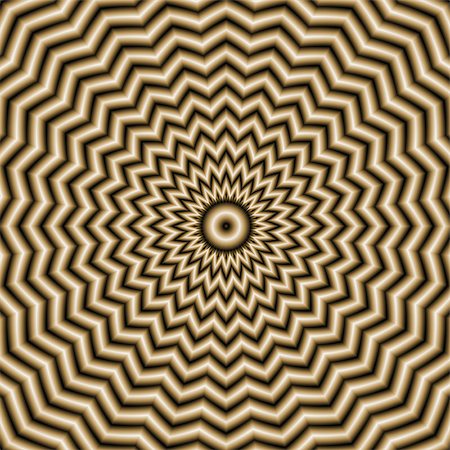 Digital abstract fractal image with a monochrome circular zigzag design in sepia. Photographie de stock - Aubaine LD & Abonnement, Code: 400-07047625