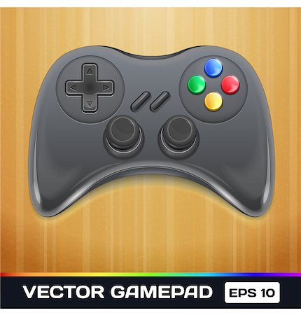 Game Controller Icon Stock Photo - Budget Royalty-Free & Subscription, Code: 400-07047784