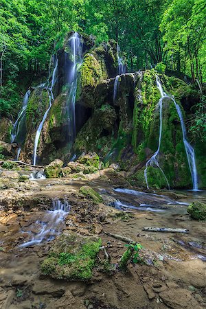 Beusnita waterfall in Beusnita National Park, Romania Stock Photo - Budget Royalty-Free & Subscription, Code: 400-07047947