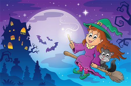 simsearch:400-04620860,k - Halloween theme image 7 - eps10 vector illustration. Stock Photo - Budget Royalty-Free & Subscription, Code: 400-07048119