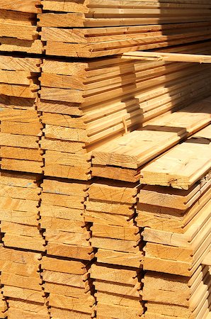 Wooden boards in a warehouse of building materials Stock Photo - Budget Royalty-Free & Subscription, Code: 400-07048218