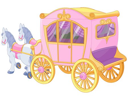 The carriage for true princess Stock Photo - Budget Royalty-Free & Subscription, Code: 400-07048320
