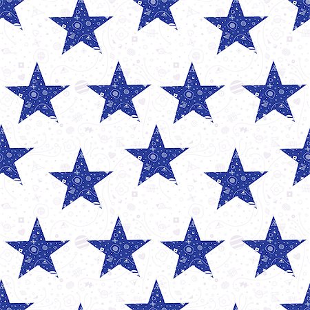 unusual seamless pattern abstract stars. vector print Stock Photo - Budget Royalty-Free & Subscription, Code: 400-07048368