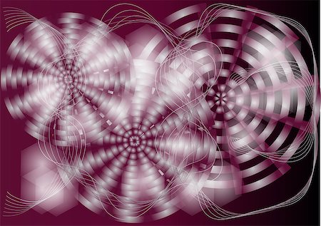 abstract purple background with light and waves Stock Photo - Budget Royalty-Free & Subscription, Code: 400-07040355
