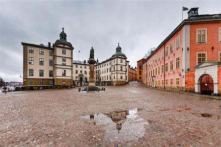 Birger Jarls Square in Riddarholmen (part of Gamla Stan), Stockholm, Sweden Stock Photo - Budget Royalty-Free & Subscription, Code: 400-07040957