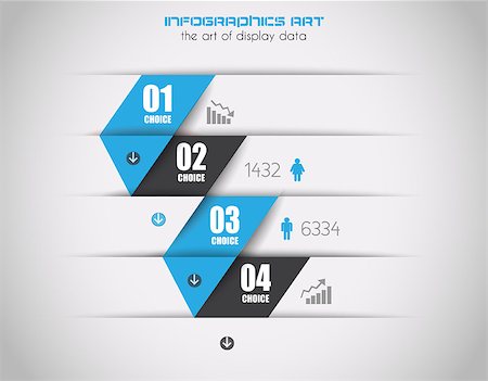 Infographics concept background to display your data in a stylish way. Clean detailaed design for stats, ranking and classifications. Stock Photo - Budget Royalty-Free & Subscription, Code: 400-07042368