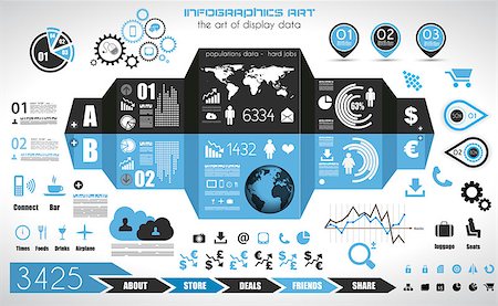 report document icon - Infographic elements - set of paper tags, technology icons, cloud cmputing, graphs, paper tags, arrows, world map and so on. Ideal for statistic data display. Stock Photo - Budget Royalty-Free & Subscription, Code: 400-07042403