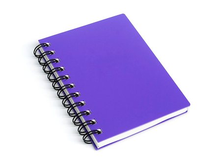 simsearch:400-08378888,k - Note book with circular spiral Stock Photo - Budget Royalty-Free & Subscription, Code: 400-07042746