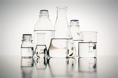 simsearch:400-07091851,k - An image of some glass bottles in the laboratory Stock Photo - Budget Royalty-Free & Subscription, Code: 400-07054300