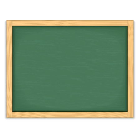 simsearch:400-08043578,k - Green chalkboard on white background, vector eps10 illustration Stock Photo - Budget Royalty-Free & Subscription, Code: 400-07054455
