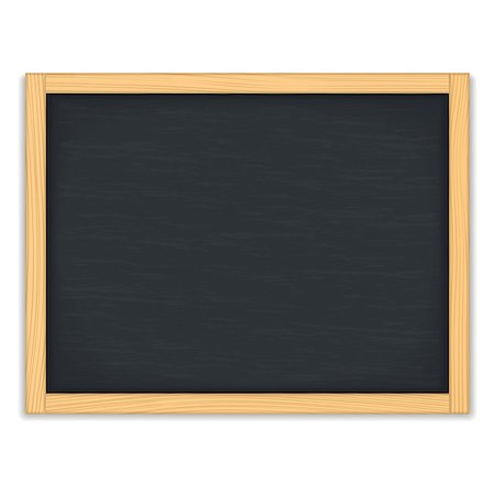 simsearch:400-08043578,k - Blank black chalkboard, vector eps10 illustration Stock Photo - Budget Royalty-Free & Subscription, Code: 400-07054471