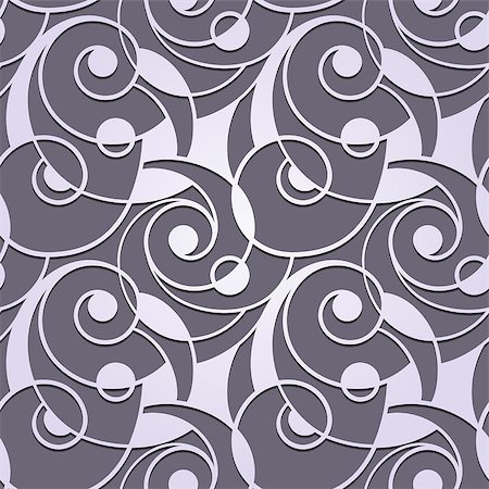 filigree design - Vector Seamless Abstract Paper cut  Pattern, Stock Photo - Budget Royalty-Free & Subscription, Code: 400-07055213