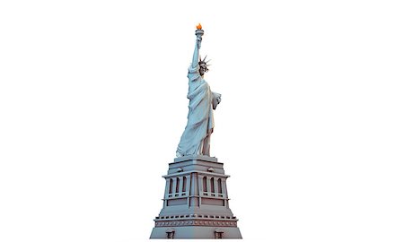 simsearch:400-04615381,k - liberty statue with black glasses Foto de stock - Super Valor sin royalties y Suscripción, Código: 400-07050149