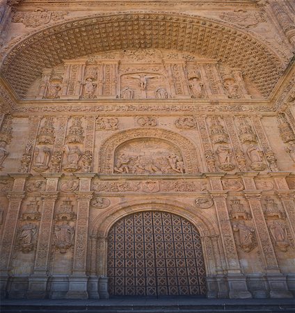 salamanca - Promenade to the San Esteban Church and Convent in Salamanca, Spain Photographie de stock - Aubaine LD & Abonnement, Code: 400-07050175