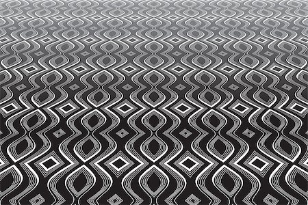 simsearch:400-07052693,k - Abstract op art background. Textured surface. Vector art. Stock Photo - Budget Royalty-Free & Subscription, Code: 400-07050887