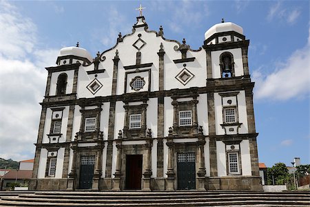 flores azores - Church in Santa Cruz on the island of Flores Azores Portugal Stock Photo - Budget Royalty-Free & Subscription, Code: 400-07052127