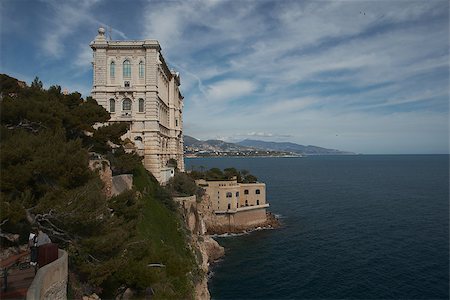 beautiful mediterranean landscape, view of luxury resort and bay, french riviera, France, near Nice and Monaco Stock Photo - Budget Royalty-Free & Subscription, Code: 400-07053866