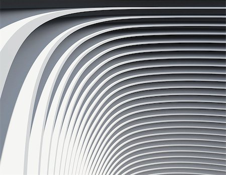 Abstract architecture. The walls are white on a white background Stock Photo - Budget Royalty-Free & Subscription, Code: 400-07060981