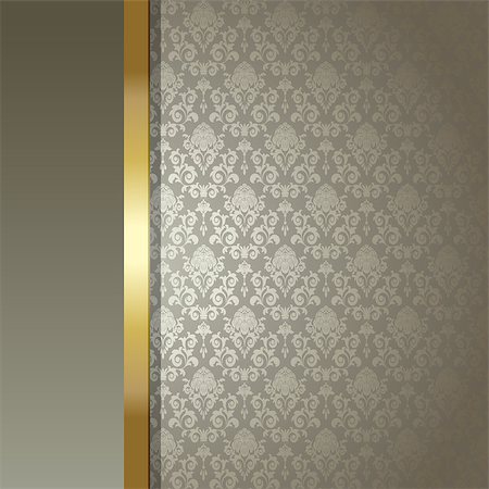 frame vector ornate - A beige background. This file contains transparency. Stock Photo - Budget Royalty-Free & Subscription, Code: 400-07061093