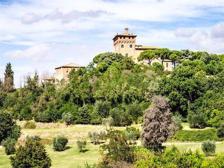 simsearch:400-07296321,k - An image of a Tuscany landscape in Italy Foto de stock - Super Valor sin royalties y Suscripción, Código: 400-07061725