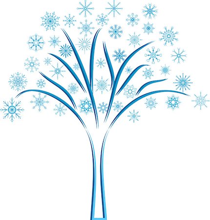 Snow tree Foto de stock - Royalty-Free Super Valor e Assinatura, Número: 400-07062217