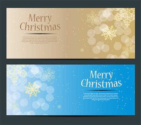 Abstract beauty Christmas and New Year banner. vector illustration. Stock Photo - Budget Royalty-Free & Subscription, Code: 400-07062318