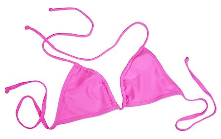 simsearch:400-04764161,k - Pink swimming suit isolated on white with clipping path Foto de stock - Super Valor sin royalties y Suscripción, Código: 400-07062353