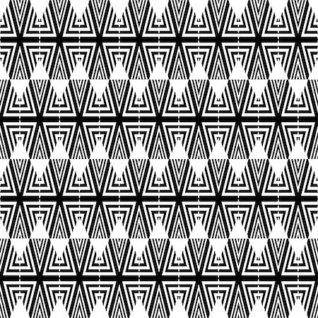 Design seamless geometric pattern. Vector art Foto de stock - Super Valor sin royalties y Suscripción, Código: 400-07062419