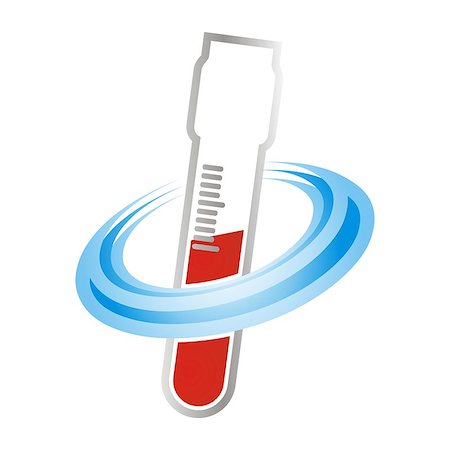 laboratory blood test tube isolated on white background Stock Photo - Budget Royalty-Free & Subscription, Code: 400-07062687