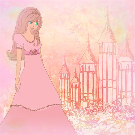 simsearch:400-06787041,k - Magic Fairy Tale Princess Castle Photographie de stock - Aubaine LD & Abonnement, Code: 400-07087023