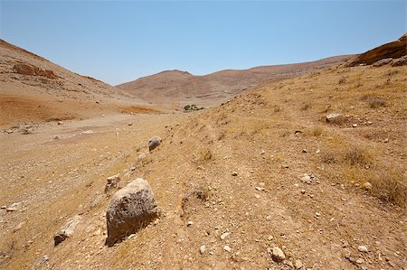 Big Stones in Sand Hills of Samaria, Israel Stock Photo - Budget Royalty-Free & Subscription, Code: 400-07087933
