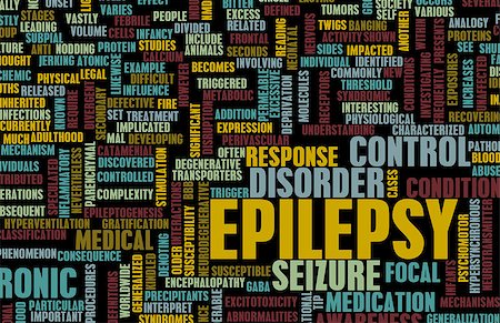 simsearch:400-07312536,k - Epilepsy Concept and Epileptic Seizure as Disorder Stock Photo - Budget Royalty-Free & Subscription, Code: 400-07088119