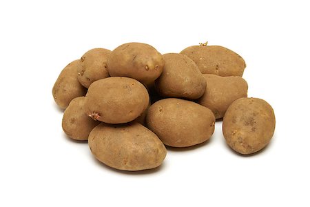 simsearch:400-09112314,k - An isolated shot of a bunch of fresh potatoes. Fotografie stock - Microstock e Abbonamento, Codice: 400-07088149