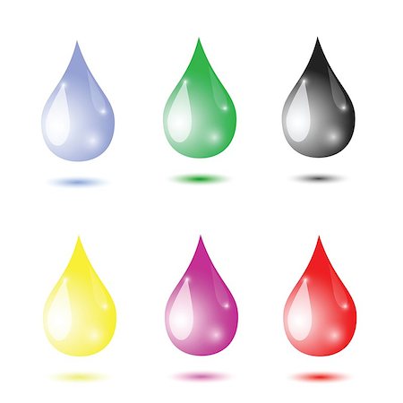 simsearch:400-06078050,k - colorful illustration with water drops for your design Stock Photo - Budget Royalty-Free & Subscription, Code: 400-07094971