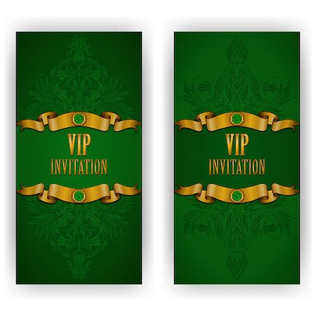 simsearch:400-07408048,k - Elegant template luxury invitation, card with lace ornament, place for text. Floral elements, ornate background. Vector illustration EPS 10. Stockbilder - Microstock & Abonnement, Bildnummer: 400-07095795