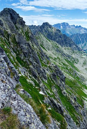 simsearch:400-06748383,k - Tatra Mountain, Poland, view from Kasprowy Wierch mount Stock Photo - Budget Royalty-Free & Subscription, Code: 400-07096024
