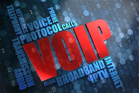 simsearch:400-04863043,k - VOIP. Wordcloud Concept. The Word in Red Color, Surrounded by a Cloud of Blue Words. Stock Photo - Budget Royalty-Free & Subscription, Code: 400-07098090