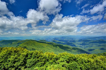View of Appalachian mountains in north Georgia, USA. Photographie de stock - Aubaine LD & Abonnement, Code: 400-07090796