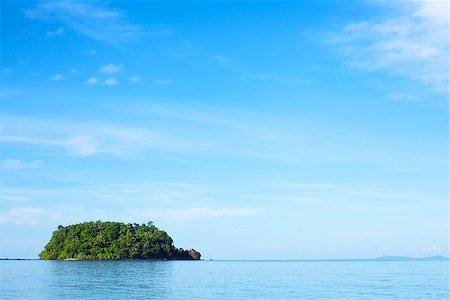 tropical jungle island in Andaman Sea, Thailand Foto de stock - Super Valor sin royalties y Suscripción, Código: 400-07091134