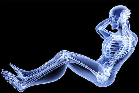 simsearch:400-08318516,k - male athlete under the X-rays Stockbilder - Microstock & Abonnement, Bildnummer: 400-07091307