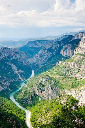 Verdon Gorge, Provence, France Fotografie stock - Microstock e Abbonamento, Codice: 400-07091912