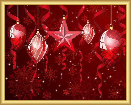 simsearch:400-07174470,k - Christmas  background. EPS 10 Vector illustration  with transparency and meshes. Stock Photo - Budget Royalty-Free & Subscription, Code: 400-07106464