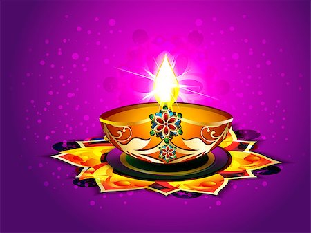 simsearch:400-05371902,k - abstract Diwali Background Vector Illustration Stock Photo - Budget Royalty-Free & Subscription, Code: 400-07107685