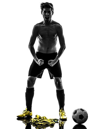 simsearch:400-07103133,k - one brazilian soccer football player young man standing defiance Stock Photo - Budget Royalty-Free & Subscription, Code: 400-07100743