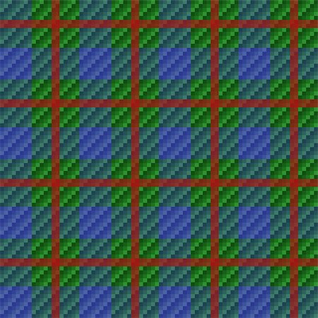 simsearch:400-08504037,k - Tartan plaid fabric red checkered texture, seamless pattern Foto de stock - Super Valor sin royalties y Suscripción, Código: 400-07100915