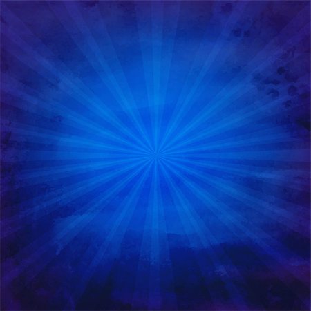 simsearch:400-04698008,k - Grunge Blue Texture With Sunburst With Gradient Mesh, Vector Illustration Photographie de stock - Aubaine LD & Abonnement, Code: 400-07101064