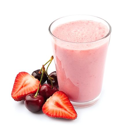 simsearch:400-04167332,k - Fresh fruits and smoothies on white Stock Photo - Budget Royalty-Free & Subscription, Code: 400-07101857