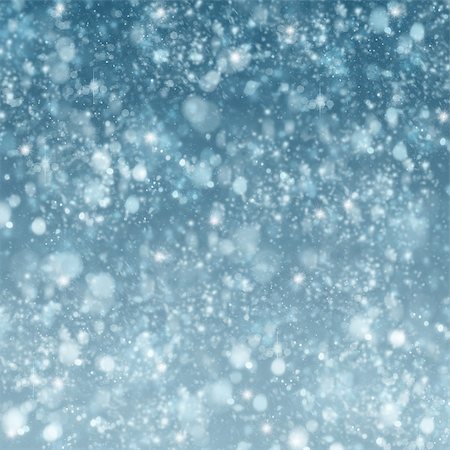 snowflake holiday card - blue christmas  and new years snow  background Stock Photo - Budget Royalty-Free & Subscription, Code: 400-07102578