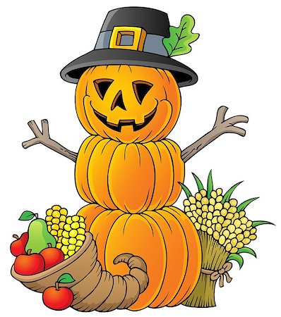 simsearch:846-05647034,k - Thanksgiving theme image 1 - eps10 vector illustration. Photographie de stock - Aubaine LD & Abonnement, Code: 400-07102915