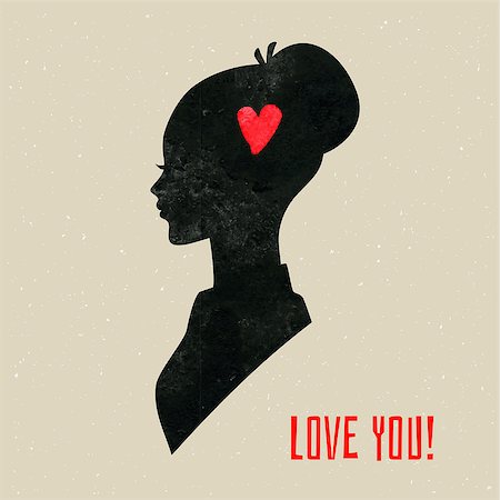 Vector illustration of I love you! Stock Photo - Budget Royalty-Free & Subscription, Code: 400-07103589